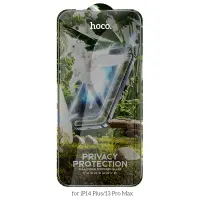Tempered Glass Hoco G11 30 Decree Privacy Angle Anti-Scratcht, Anti-Fingerprint 0.33mm για Apple iPhone 14/13/13 Pro Set 5 Pcs