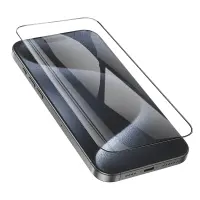 Tempered Glass Hoco Premium Series G14 0.33mm Full Screen Edges Protection HD 3D for Apple iPhone 16 Pro Set 10pc