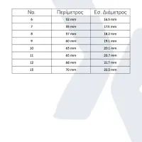 Smart Ring Maxcom mRing MR100 No.11 (Inside Diameter 20.7mm) IP68 with Heart Rate and Sleep Monitoring Black