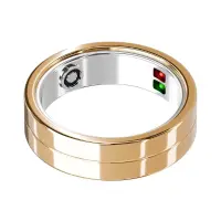 Smart Ring Maxcom mRing MR100 No.11 (Inside Diameter 20.7mm) IP68 with Heart Rate and Sleep Monitoring Gold