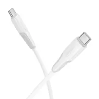 Data Cable Borofone BX119 New USB-C to USB-C 60W 1m White