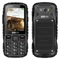 Maxcom MM920 L 2.8" Water-dust proof IP67 with Torch, FM Radio (Works without Handsfre) and Camera Black