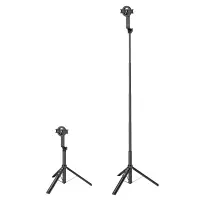 Holder and Selfie Stick Hoco K25 Sherkhan Live Broadcast for Devices 4.5"-7" 55mAh Height 1.5m Black