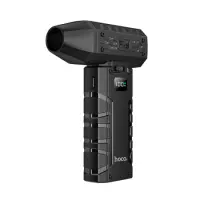 Hoco HX67 Force Recheargable Portable Handheld Ultra High Speed Fan 3000mAh 80.000Rpm Airflow Speed Black