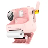 Hoco DV200 Kids Dual HD Camera 2.0" Screen 800mAh able to Print Photos Pink