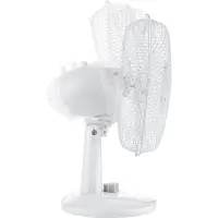 Desktop Fan Sencor SFE 2327WH 30W with 2 Speeds and Horizontal Rotation of 90° White