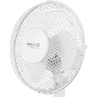 Desktop Fan Sencor SFE 2327WH 30W with 2 Speeds and Horizontal Rotation of 90° White
