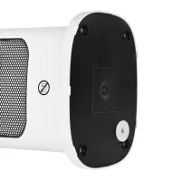 Ceramic Fan Heater Noveen PTC2000 2000W with Smart LED Display 2-Speeds and Overheating Protection White