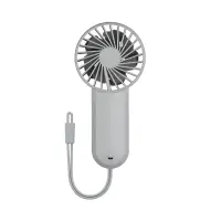 N'oveen F220 Portable Handheld Fan 5W 4000mAh 3 Airflow Speeds Grey