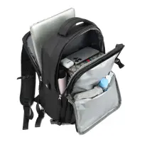 Cabin Travel Backpack N'oveen CTB400 with External USB Port and Ergonomic Straps and Padded Back for Comfort Black