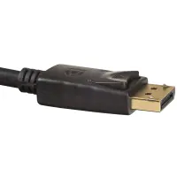 Data Cable Akyga AK-AV-10 DisplayPort Gold Plated Black 1.8m