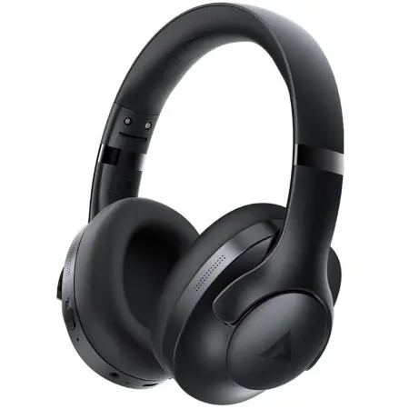 Wireless Foldable Headphones Stereo Acefast H4 500mAh v5.3 ANC AUX USB-C IPX4 Black