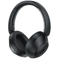 Wireless Foldable Headphones Stereo Acefast H3 500mAh v5.3 80h Talk Time ANC AUX USB-C IPX4 Black