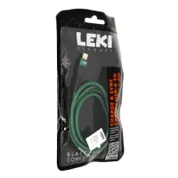 Data and Charging Cable Leki Black Concept USB-A to Lightning Braided Green 1m