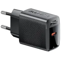 Travel Charger Acefast A102 Fast Charging USB-C PD30W QC3.0 GaN Black