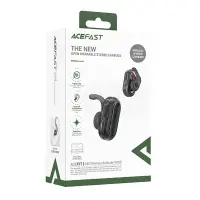 Wireless Earphones Hands Free Acefast FA003 TWS v5.3 550mAh 8hr Working Time ENC IPX4 Black