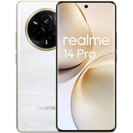 Realme 14 Pro Dual Sim 6.77" 5G 12GB/512GB NFC IP68 Pearl White