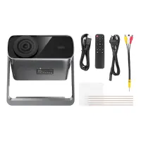 Projector Hoco DT5 1080p Smart Electronic Focus WiFi Bluetooth v5.0 with Cable 1.5m