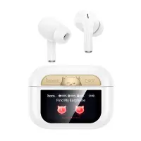 Wireless Hands Free Hoco EW88 Rampino ANC v5.4 280mAh 4h Talk Time and Multi-function Smart Touch Screen White