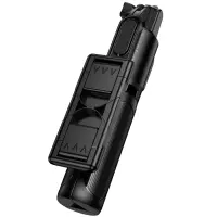 Selfie Stick Borofone BY14 Graceful Mini for Devices 4.5"-7.0" with Remote Control 120mAh Bluetooth v5.2 Black