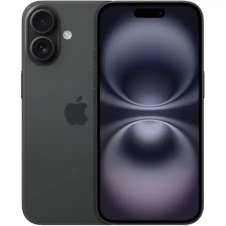 Apple iPhone 16 6.1" 5G 8GB/128GB NFC IP68 Black MYE73QN/A