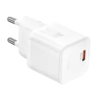 Travel Charger Hoco N66 Ingenious Single Port GaN PD35W USB-C 5V 3.0A White
