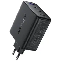 Travel Charger Acefast A94 Fast Charging 3xUSB-C + 1xUSB-A PD100W GaN Black