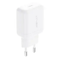 Travel Charger Acefast A130 Fast Charging USB-C PD20W 3.0A White
