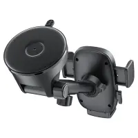 Car Mount Acefast D57 Mount Holder One-key Lock with Telescopic Rod 360° for 4.7" – 6.9" Black