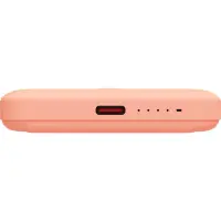 Power Bank Yenkee YPB 501 5000mAh 15W 3A MagSafe Wireless Charging and 1xUSB-C PD20W Port, LED Battery Indicator Orange
