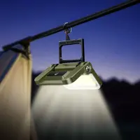 Hoco DL22 Foldable Outdoor Solar Energy Light 2400 Lumens Adjustable Brightness and Color Temperature Multifunctional Use