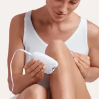 Body Epilator BRAUN SE1-010 Silk Epil 1 with 20-tweezer System and SoftLift Tips Suitable for Sensitive Areas