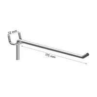 Hook 17.5cm Metal for Display Stand