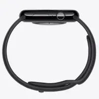 Apple Watch Series 10 Aluminum 46mm GPS eSim NFC IP6X Aluminum Case Jet Black with Black Sport Band MWWQ3QF/A