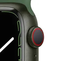 Apple Watch Series 7 Aluminum 41mm GPS eSim NFC IP6X Aluminum Case Green MKHT3FD/A