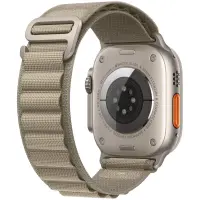 Apple Watch Ultra 2 49mm GPS eSIM NFC IP6X Titanium Case with Olive Alpine Loop MRF03FD/A