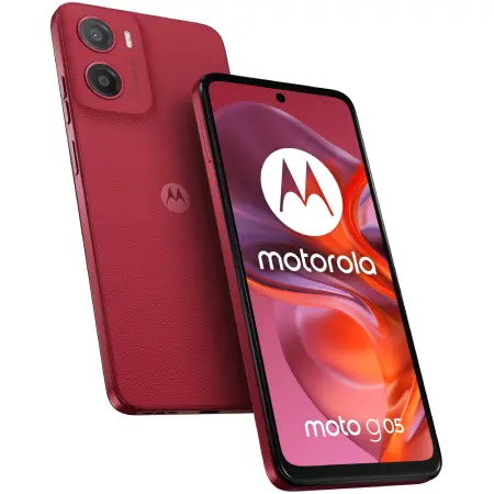 Motorola Moto G05 4G Dual Sim 6.67" 4GB/128GB IP54 Plum Red