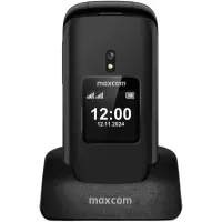 Maxcom MM834 4G Dual Sim 2.4" with Charging Base, Camera, FM Radio, Flashlight 1000mAh Black