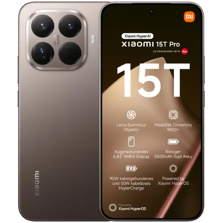Xiaomi 15T Pro 5G Dual Sim 6.83" 12GB/512GB NFC IP68 Mocha Gold