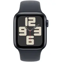 Apple Watch SE2 (2024) Aluminum 40mm GPS eSim NFC 5 ATM Aluminum Case Midnight με Sport Band Midnight MXE73QH/A