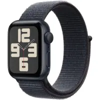 Apple Watch SE2 (2024) Aluminum 40mm GPS eSim NFC 5 ATM Aluminum Case Midnight με Sport Loop Ink MXEA3QH/A