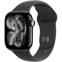 Apple Watch Series 11 (2025) Aluminum 42mm GPS eSim NFC IP6X  Aluminum Case Jet Black with Sport Band Black MEQT4ZR/A