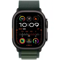 Apple Watch Ultra 2 49mm GPS eSIM NFC IP6X Titanium Case with Dark Green Alpine Loop MX4T3NF/A