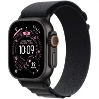 Apple Watch Ultra 3 49mm GPS eSIM NFC IP6X Titanium Case Black with Black Alpine Loop MF0V4QF/A