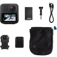 Action Camera GoPro Max 360 CHDHZ-203-RW 5K 360° 2" display and Wi-Fi 1600mAh 5m Underwater Black