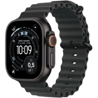 Apple Watch Ultra 3 49mm GPS eSIM NFC IP6X Titanium Case Black with Black Ocean Band