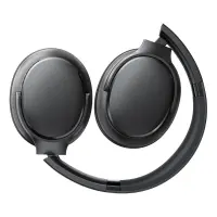 Wireless Foldable Headphones Stereo Acefast H10 500mAh v5.4 Hi-Fi with Microphone AUX USB-C Black