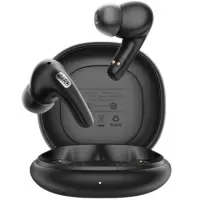 Wireless Hands Free Acefast W3 v5.4 350mAh ANC TWS 4-mic ENC with Mini Charging Case Black