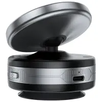 Mobile Phone Magnetic Desktop Holder Acefast E29 15W with Wireless Charging, Powerfull Magnets and Free Rotation Grey