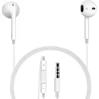 Hands Free Stereo Apple EarPods 3.5mm Jack White MWU53ZM/A